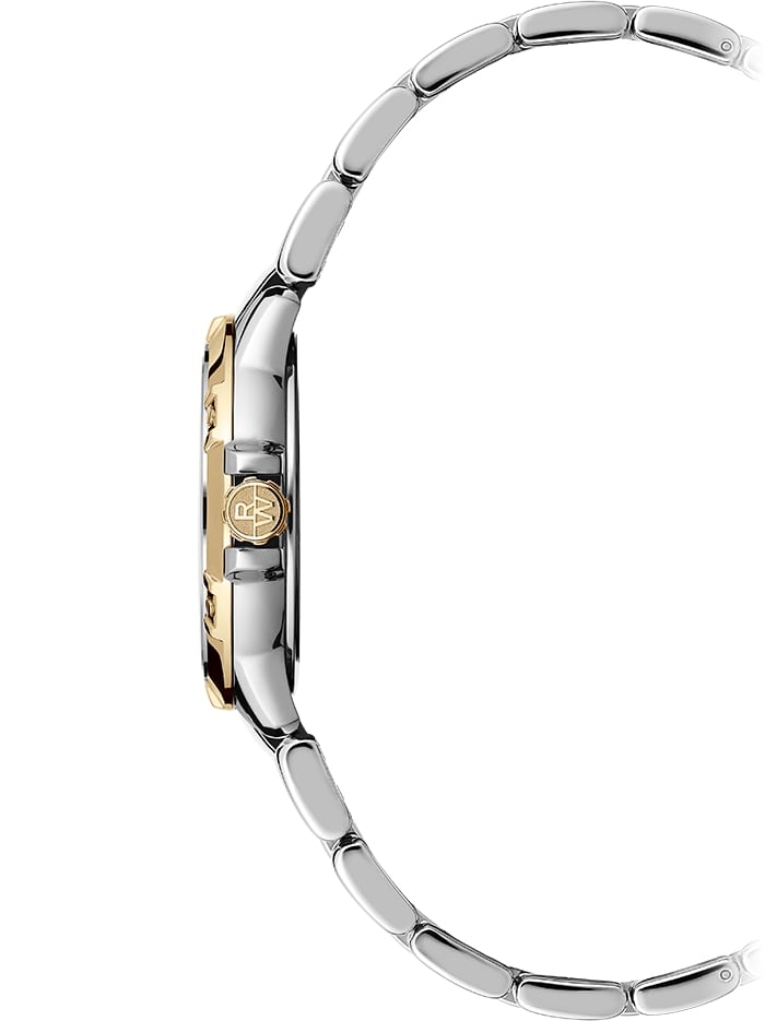 Raymond Weil Tango Ladies Two-Tone Frosted Blue Dial 30mm Watch
