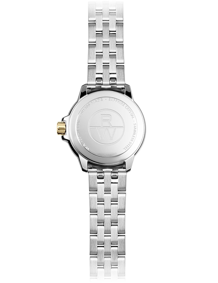 Raymond Weil Tango Ladies Two-Tone Frosted Blue Dial 30mm Watch