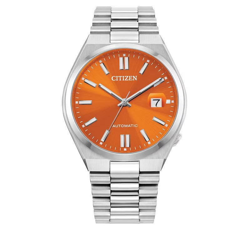 Citizen "Tsuyosa" Automatic Orange Gents 40mm Watch NJ0151-53Z
