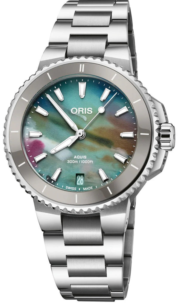 Oris Aquis Date Upcycle Dial 36.5mm Watch