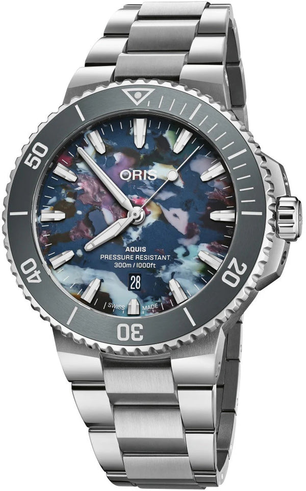 Oris Aquis Date Upcycle Dial 43.5mm Watch