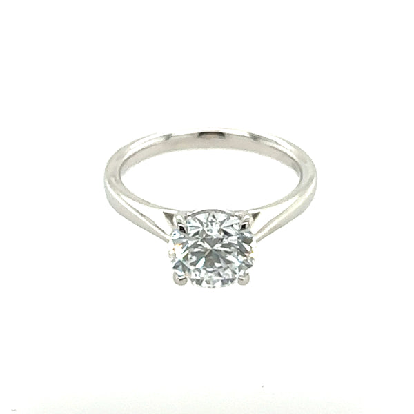 Brilliant Cut Single Stone 1.50ct Lab Grown Diamond, Platinum
