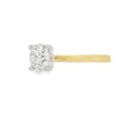 Round Brilliant Cut Single Stone 1.51ct Lab Grown Diamond, 18ct Yellow Gold