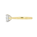 Round Brilliant Cut Single Stone 1.51ct Lab Grown Diamond, 18ct Yellow Gold