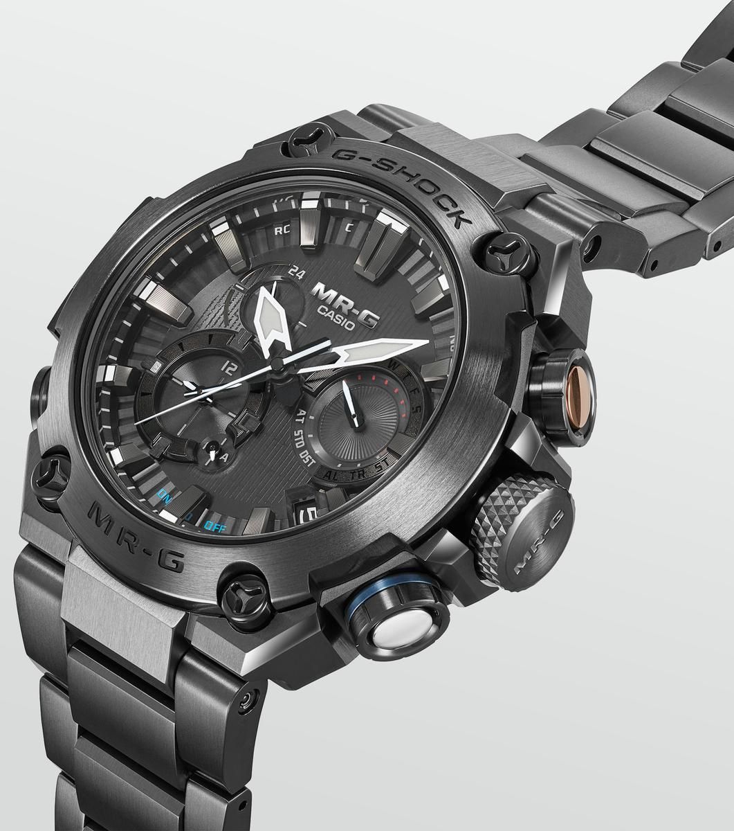 G-SHOCK MR-G DLC Coated Titanium Bracelet Watch MRG-B2000B-1A1DR