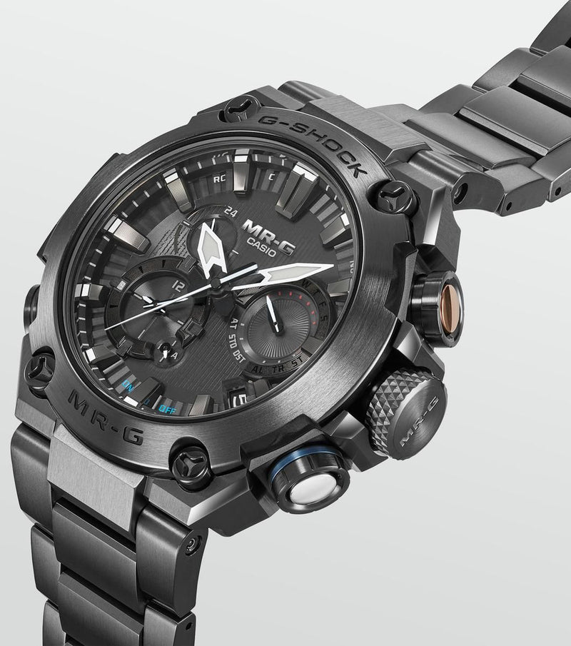 G-SHOCK MR-G DLC Coated Titanium Bracelet Watch MRG-B2000B-1A1DR