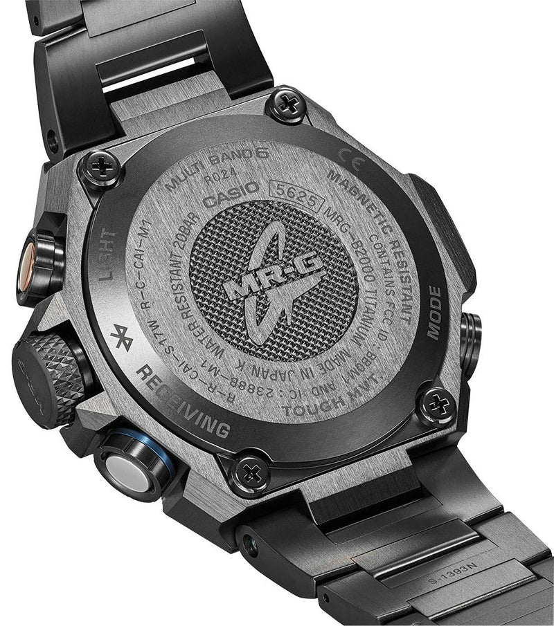 G-SHOCK MR-G DLC Coated Titanium Bracelet Watch MRG-B2000B-1A1DR