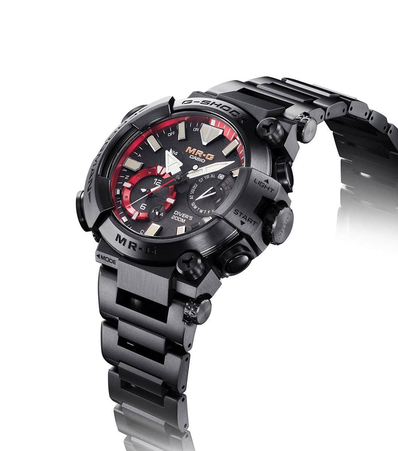 G-SHOCK MR-G Frogman Titanium Bracelet Red Watch MRG-BF1000B-1ADR