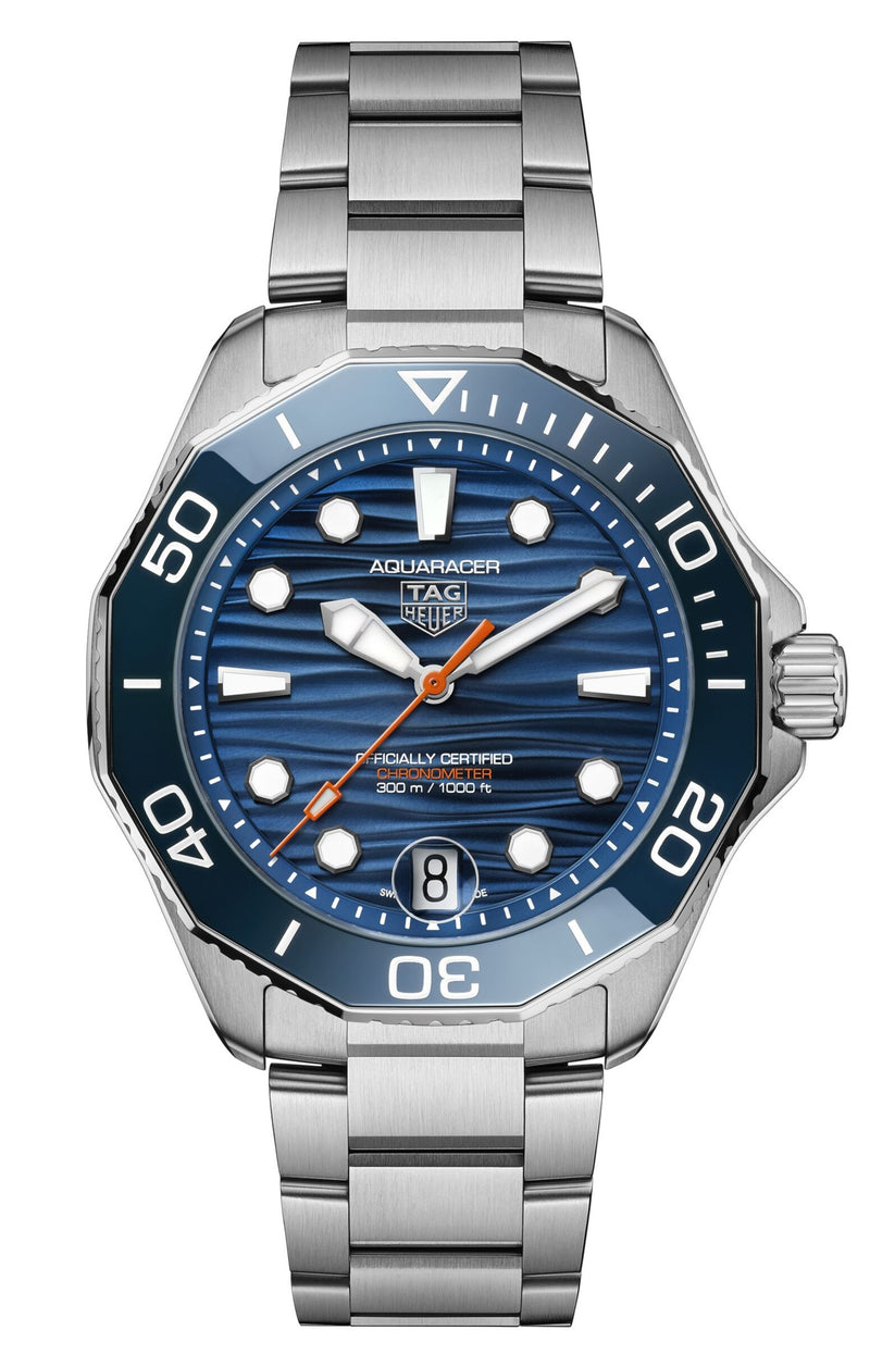 Tag Heuer Aquaracer Professional 300 Date, Blue Dial, 42mm Watch WBP5111.BA0013