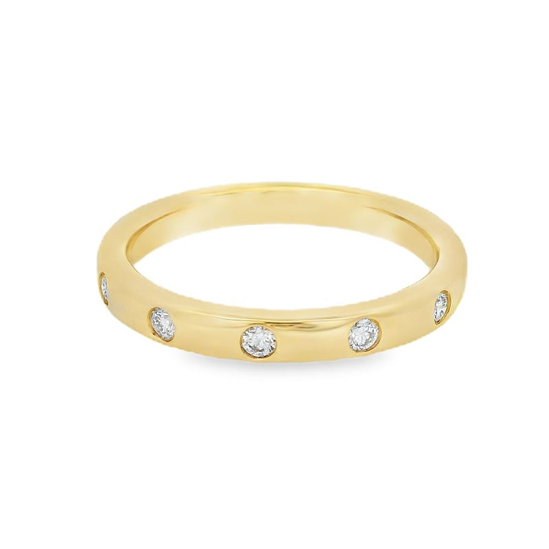 5 Stone Diamond 18ct Yellow Gold Ring