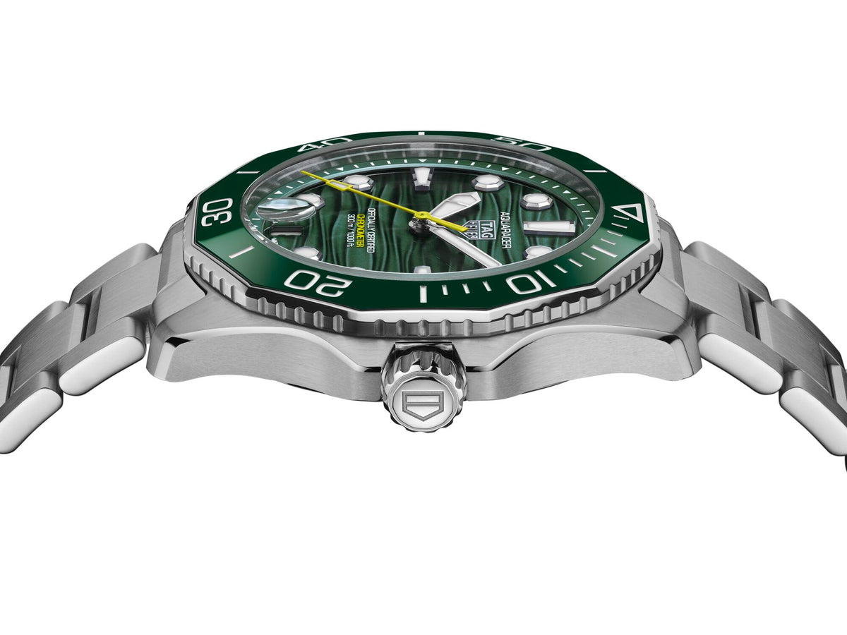 Tag Heuer Aquaracer Professional 300 Date, Green Dial, 42mm Watch Tag Heuer Aquaracer Professional 300 Date, Blue Dial, 42mm Watch WBP5113.BA0013