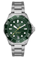 Tag Heuer Aquaracer Professional 300 Date, Green Dial, 42mm Watch Tag Heuer Aquaracer Professional 300 Date, Blue Dial, 42mm Watch WBP5113.BA0013