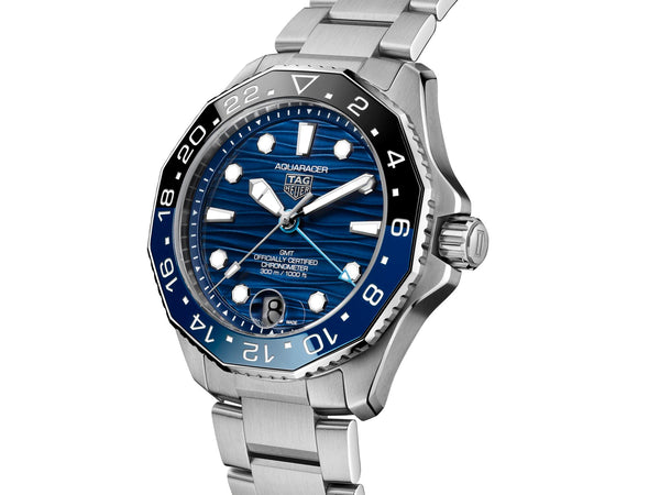 Tag Heuer Aquaracer Professional 300 GMT, Blue & Black Dial, 42mm Watch WBP5114.BA0013