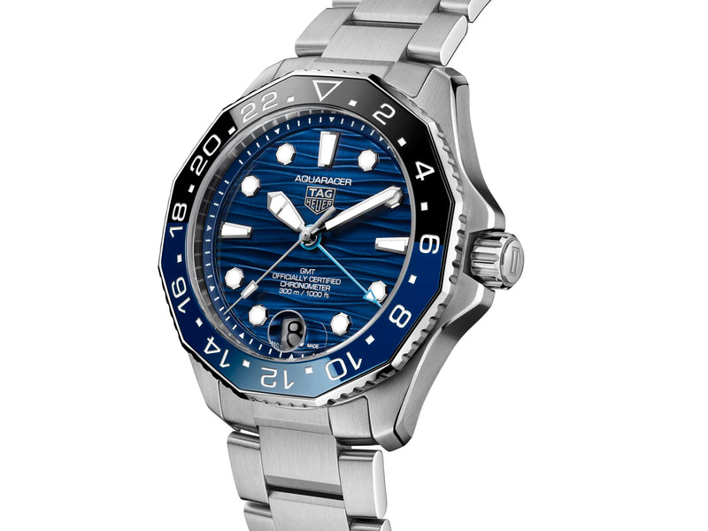Tag Heuer Aquaracer Professional 300 GMT, Blue & Black Dial, 42mm Watch WBP5114.BA0013