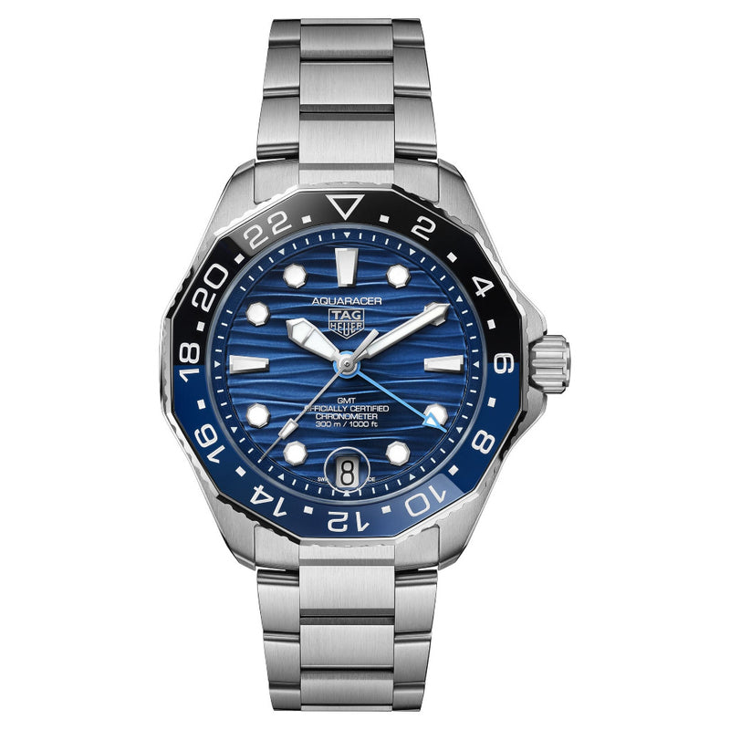 Tag Heuer Aquaracer Professional 300 GMT, Blue & Black Dial, 42mm Watch WBP5114.BA0013