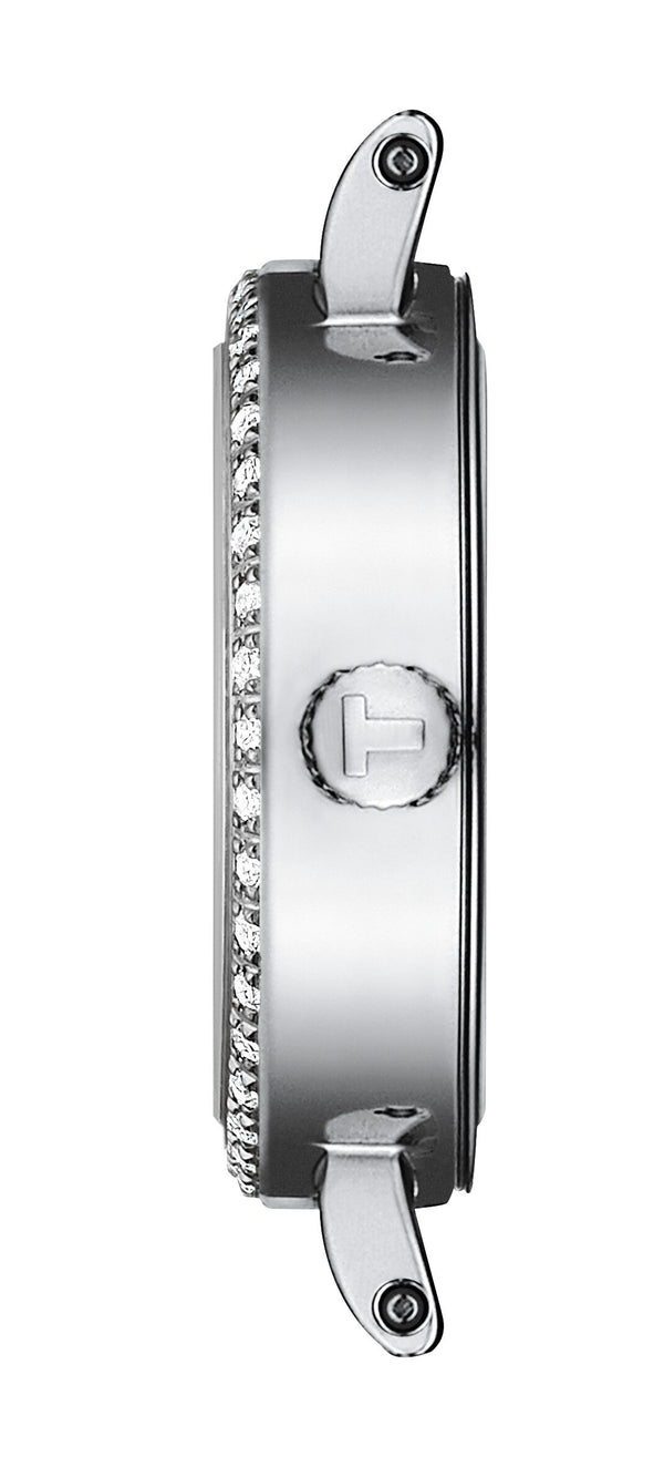 Tissot Lovely Round Mother of Pearl Diamond Bezel Watch 19.5mm T1400096111600