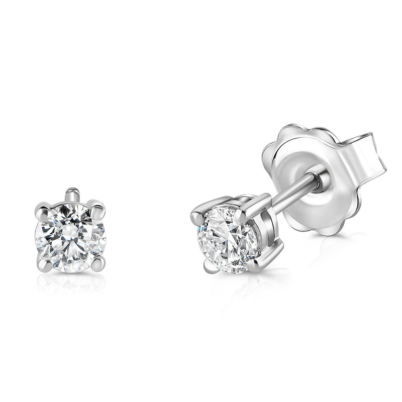 Diamond 1.20ct Stud 18ct White Gold Earrings