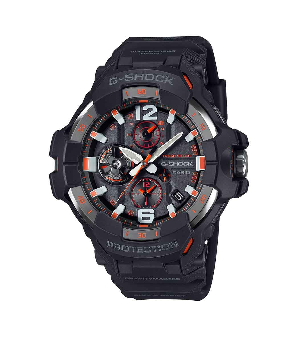 G-SHOCK Gravitymaster Pilots Watch Orange GR-B300-1A4ER