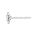 Oval Cut Halo 1.01ct Lab Grown Diamond, Platinum