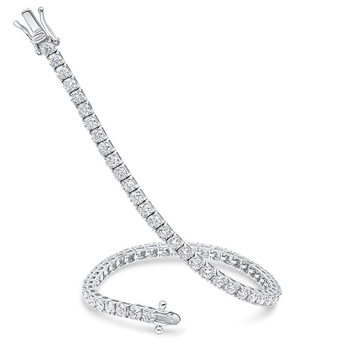Diamond Tennis 5.00ct Platinum Bracelet