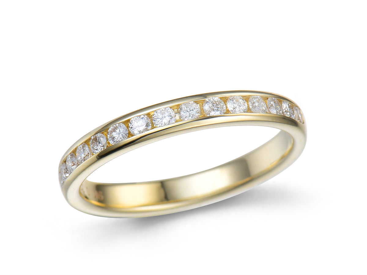 Diamond 18ct Yellow Gold Eternity Ring