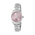 GUCCI Interlocking Ladies Pink Diamond dial 29mm Watch YA142511