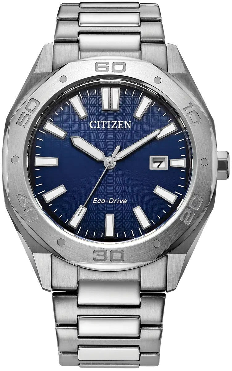 Citizen Eco-Drive Men's Sport Blue 41mm Watch BM7630-80L