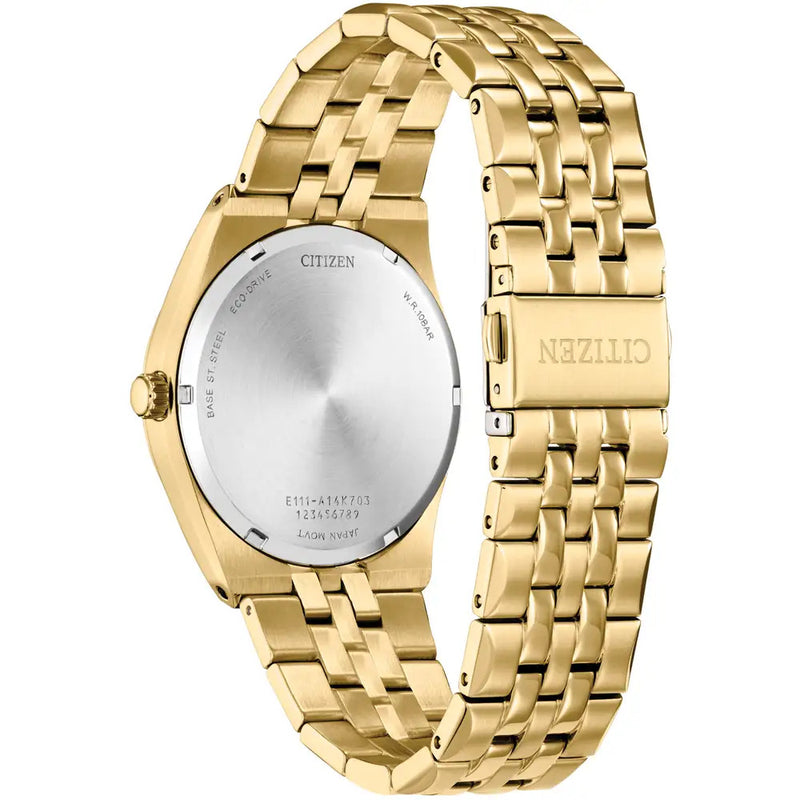 Citizen Eco-Drive Bracelet Gold, Black Dial 40mm Watch