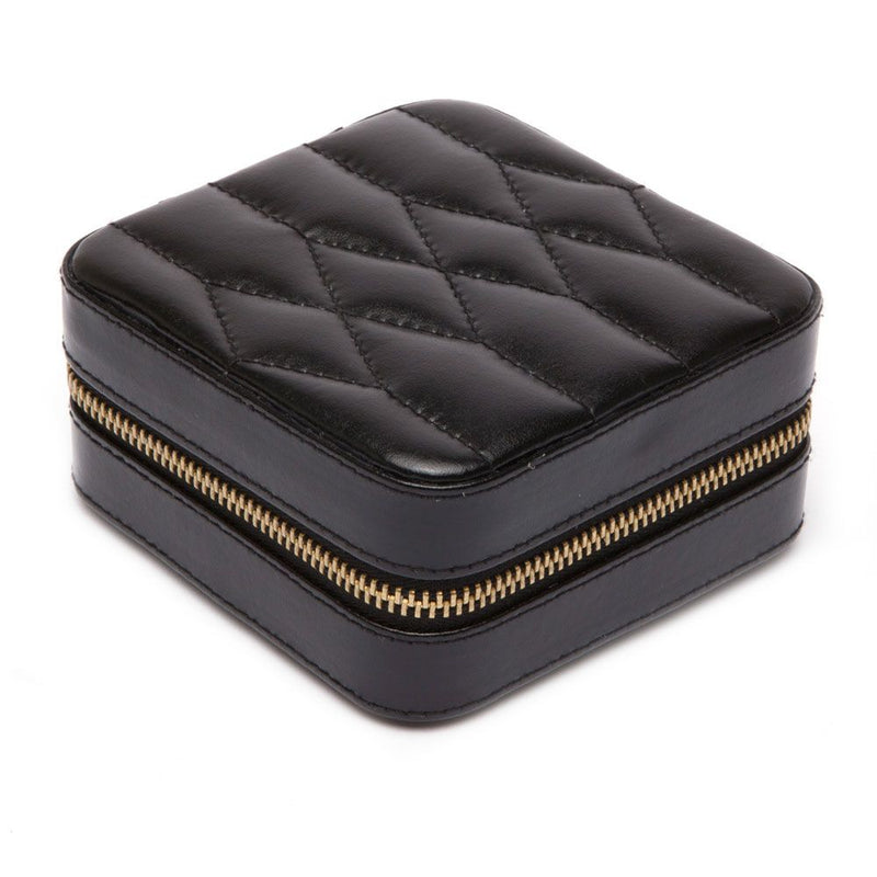 Wolf Caroline Zip Travel Case - Black