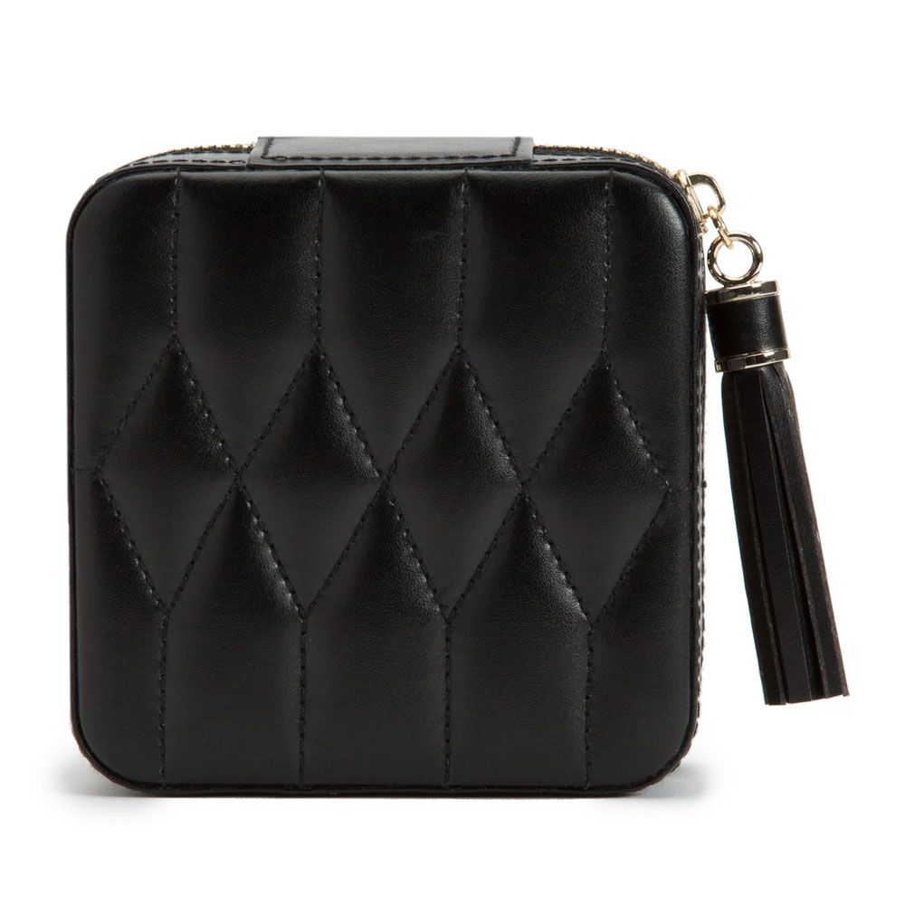 Wolf Caroline Zip Travel Case - Black