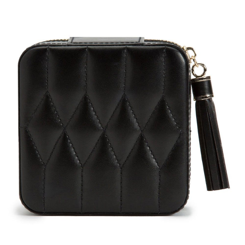 Wolf Caroline Zip Travel Case - Black
