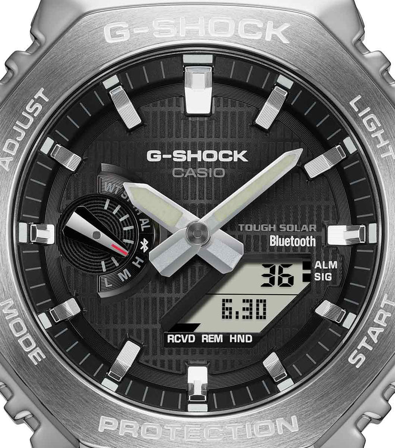 G-SHOCK Metal Covered 2100 (Bluetooth + Solar) Black GBM-2100-1AER