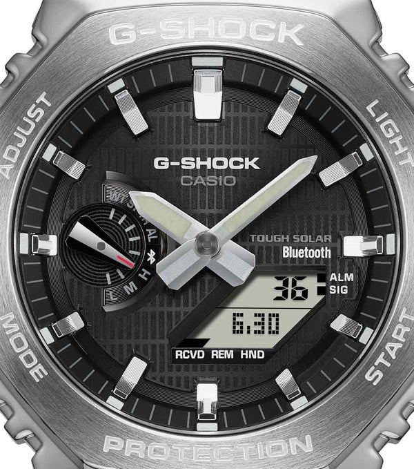 G-SHOCK Metal Covered 2100 (Bluetooth + Solar) Black GBM-2100-1AER