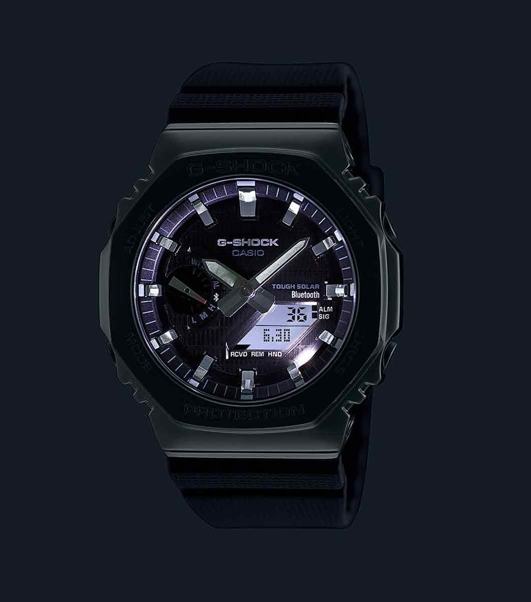 G-SHOCK Metal Covered 2100 (Bluetooth + Solar) Black GBM-2100-1AER