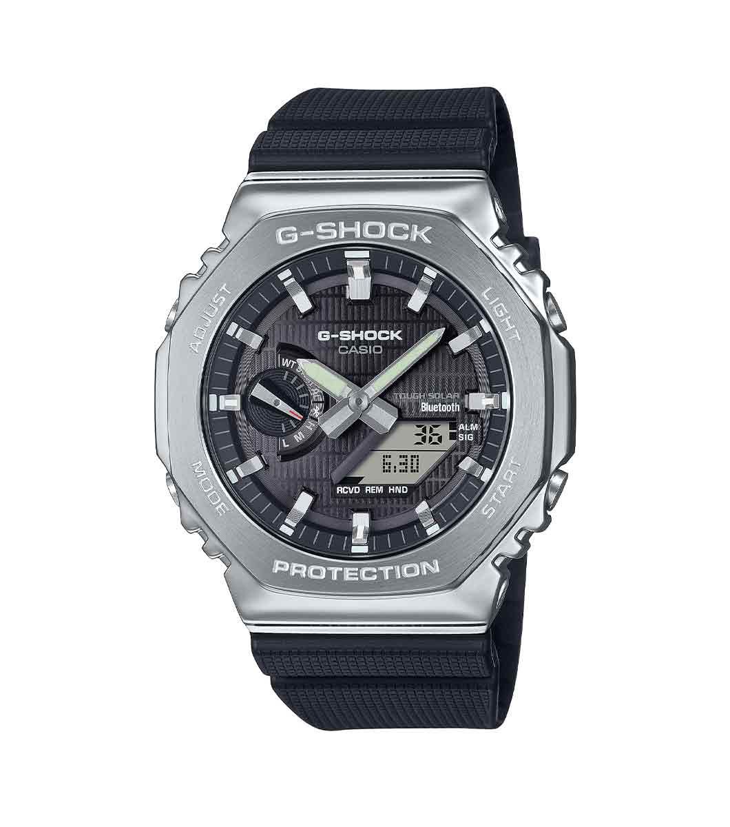G-SHOCK Metal Covered 2100 (Bluetooth + Solar) Black GBM-2100-1AER