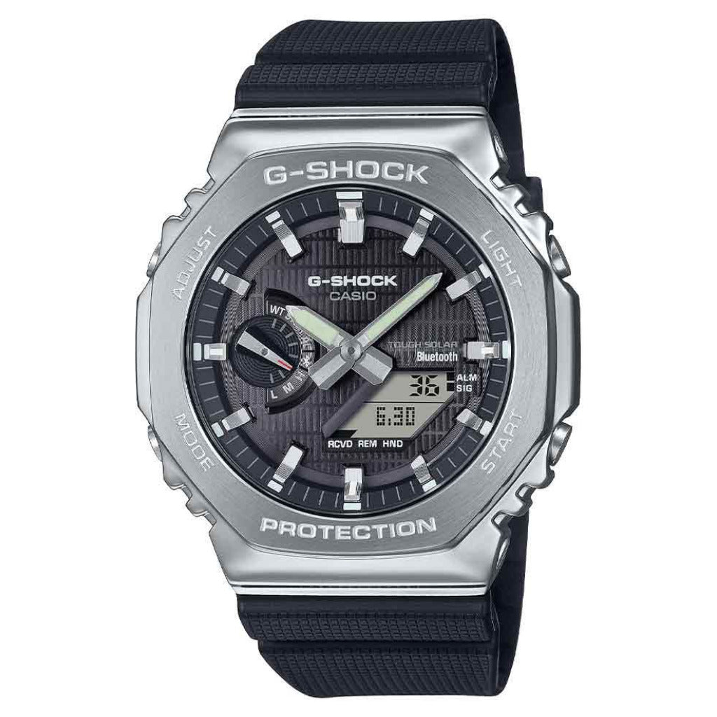 G-SHOCK Metal Covered 2100 (Bluetooth + Solar) Black GBM-2100-1AER