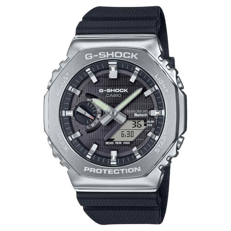 G-SHOCK Metal Covered 2100 (Bluetooth + Solar) Black GBM-2100-1AER
