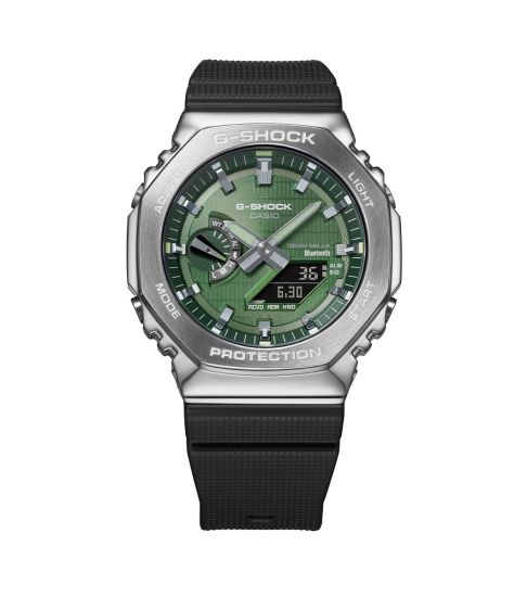 G-SHOCK Metal Covered 2100 (Bluetooth + Solar) Green GBM-2100-1A3ER