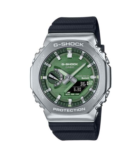 G-SHOCK Metal Covered 2100 (Bluetooth + Solar) Green GBM-2100-1A3ER