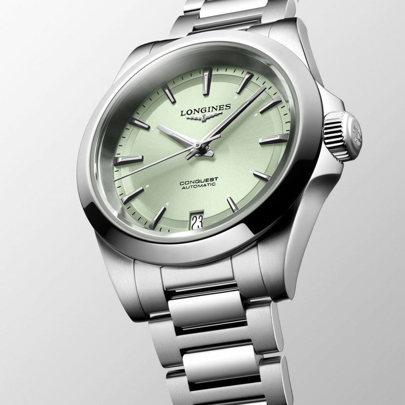 Longines Conquest Automatic Mint Green 34mm Watch L34304026