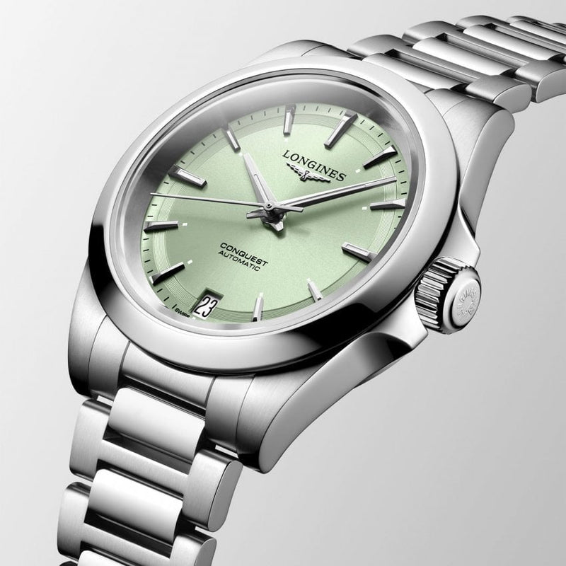 Longines Conquest Automatic Mint Green 34mm Watch L34304026