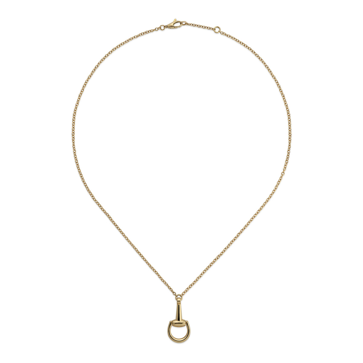 Gucci Horsebit 18ct Yellow Gold Necklace