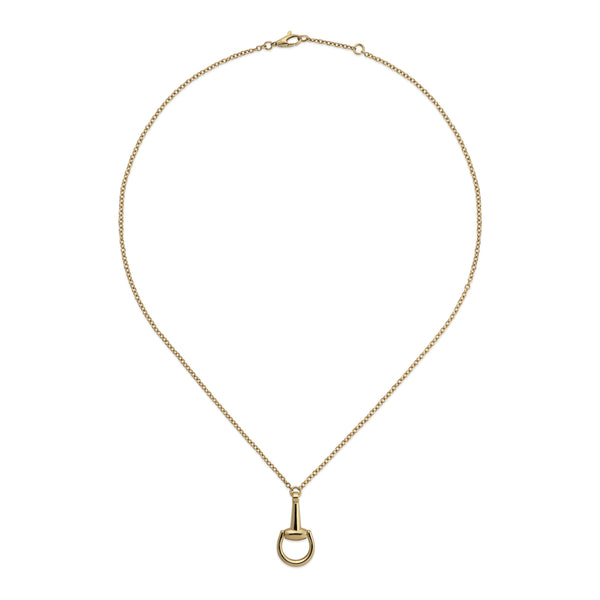 Gucci Horsebit 18ct Yellow Gold Necklace