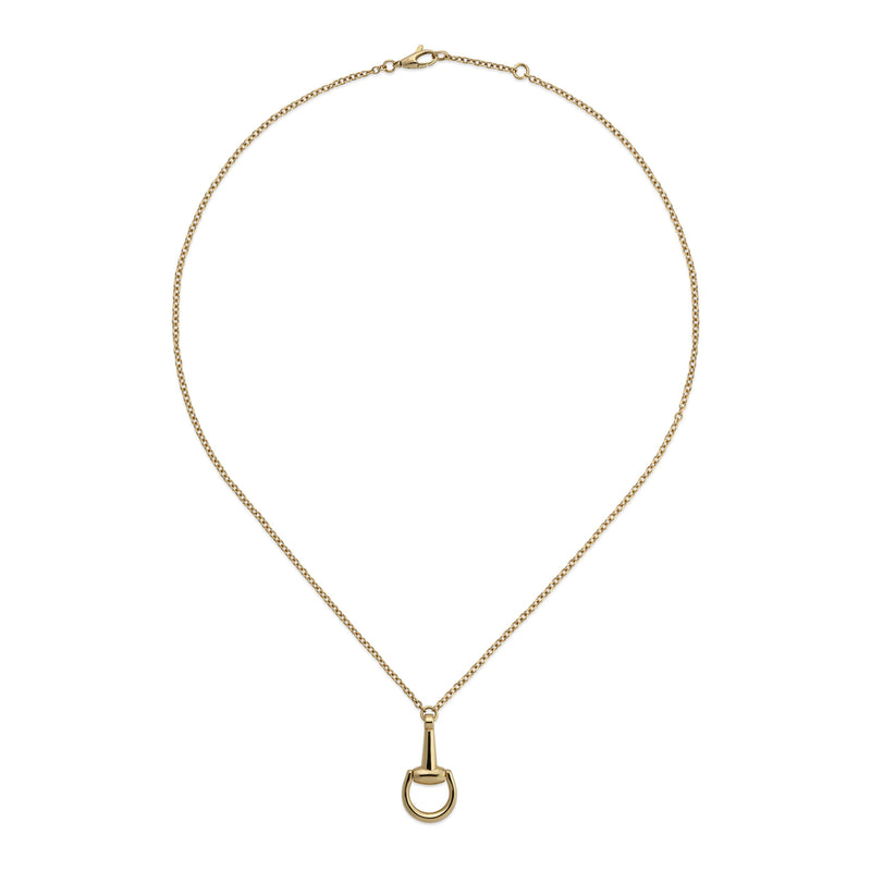 Gucci Horsebit 18ct Yellow Gold Necklace