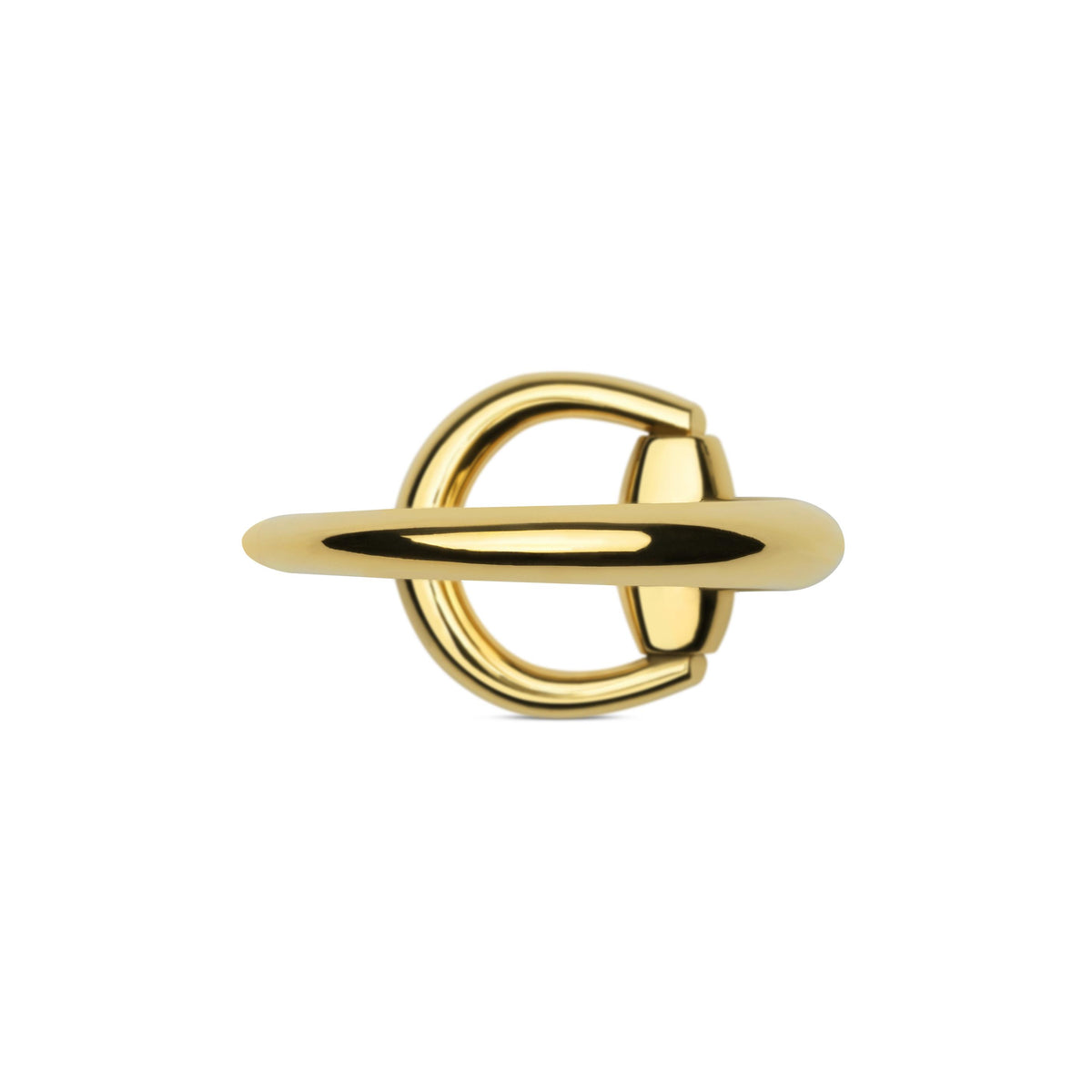 Gucci Horsebit 18ct Yellow Gold Ring