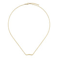 Gucci Link to Love 18ct Yellow Gold Necklace with 'GUCCI' bar