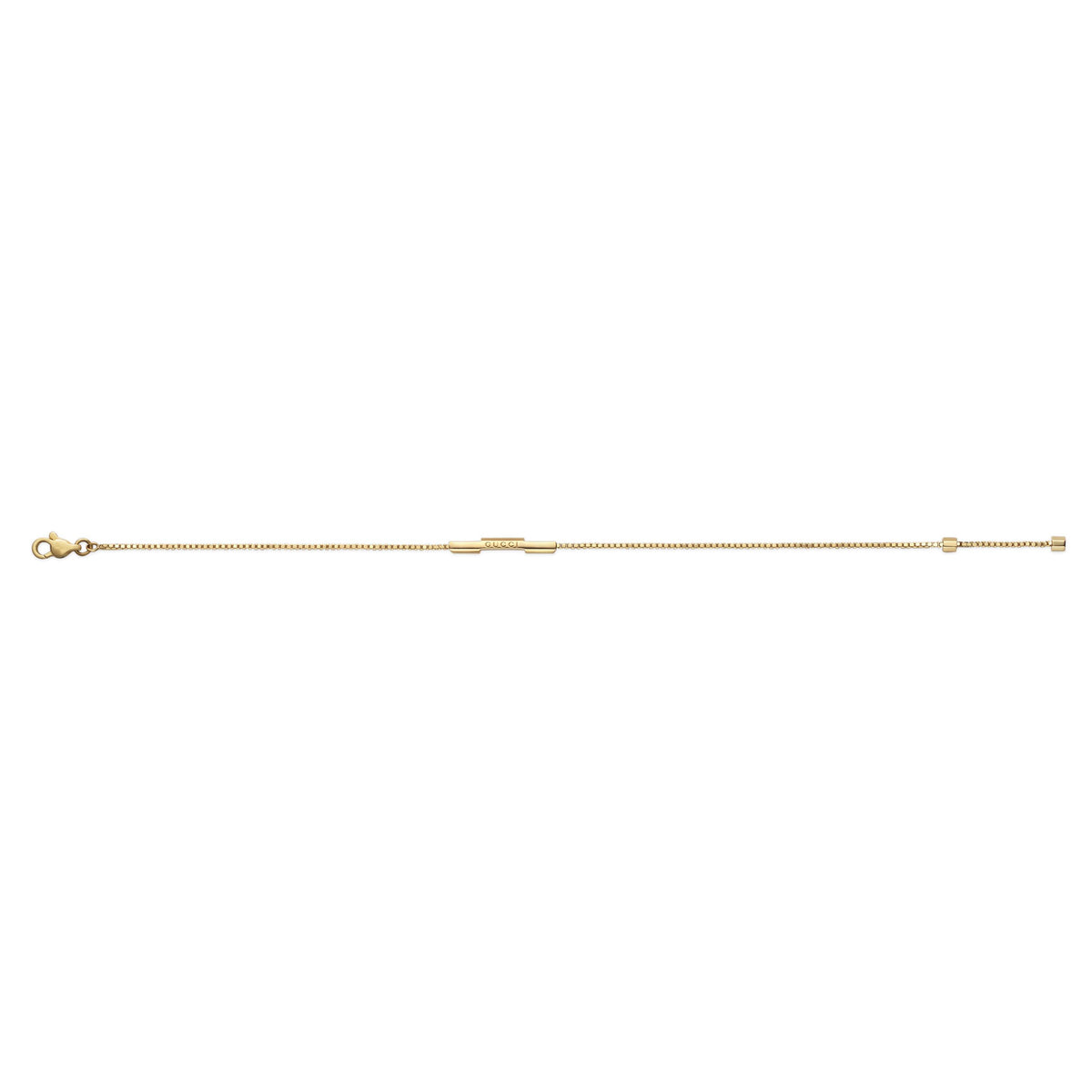 Gucci Link to Love 18ct Yellow Gold Bracelet with 'GUCCI' bar