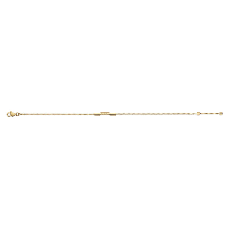 Gucci Link to Love 18ct Yellow Gold Bracelet with 'GUCCI' bar