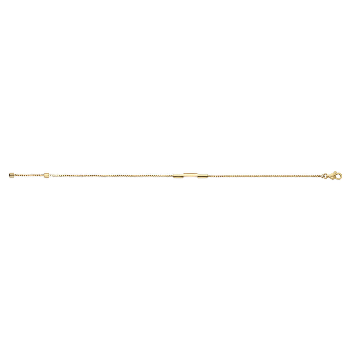 Gucci Link to Love 18ct Yellow Gold Bracelet with 'GUCCI' bar