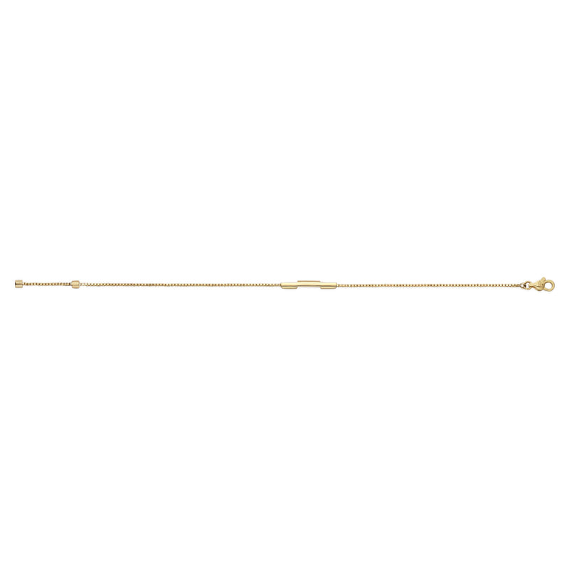 Gucci Link to Love 18ct Yellow Gold Bracelet with 'GUCCI' bar